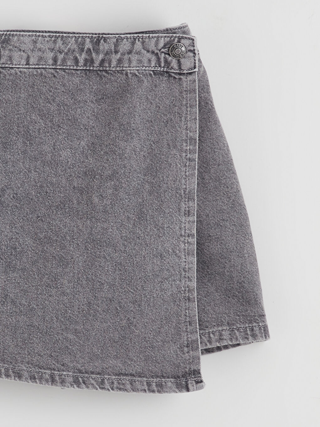 Karışık Kız Çocuk Jean Şort Etek-1