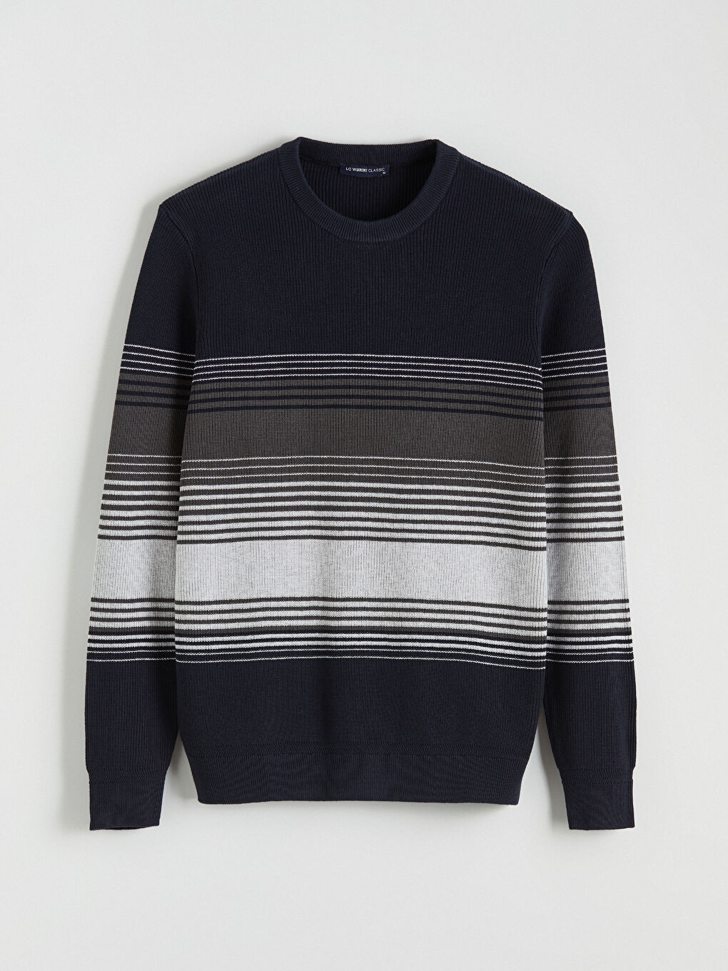 بلوز یه‌خه‌ خڕ خەتخەت بۆ پیاوان تریکۆ-4