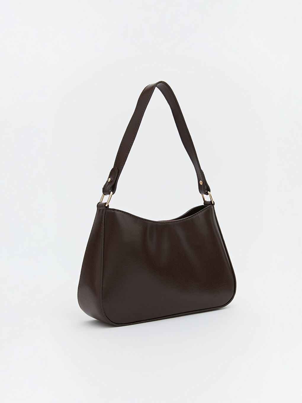 Kahverengi Çıkarılabilir Askılı Kadın Omuz Çantası-2