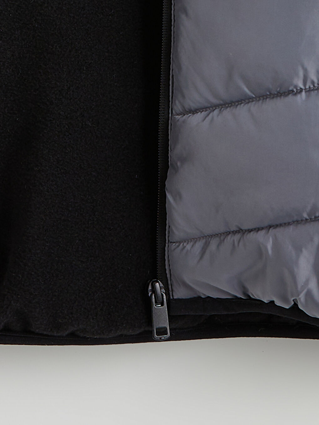 Gri Su İtici Erkek Çocuk Şişme Mont-2