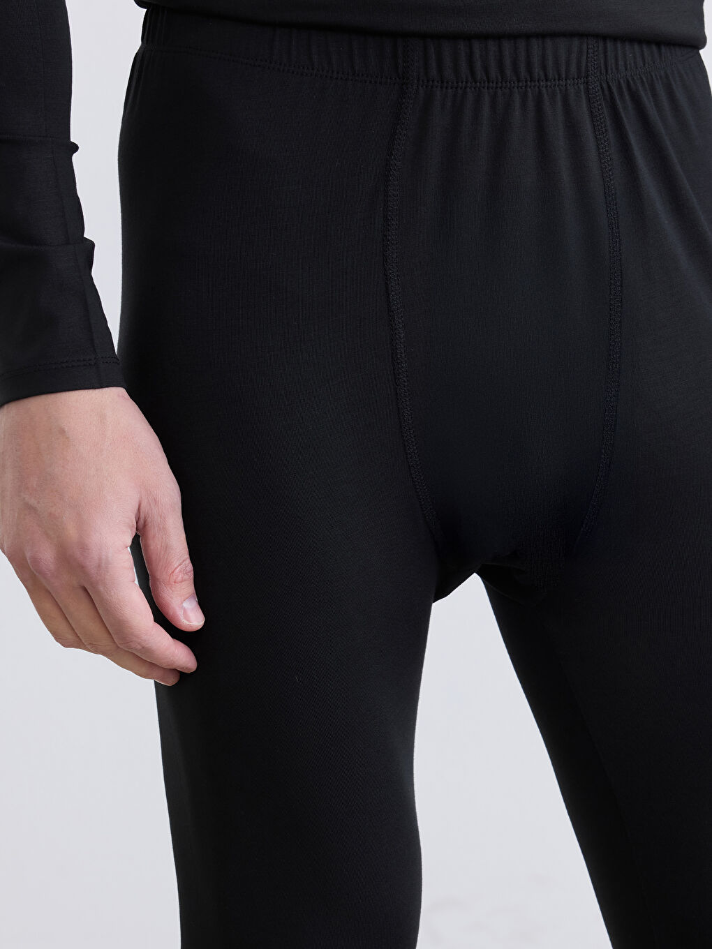 Siyah Standart Kalıp Termal Alt İçlik-2