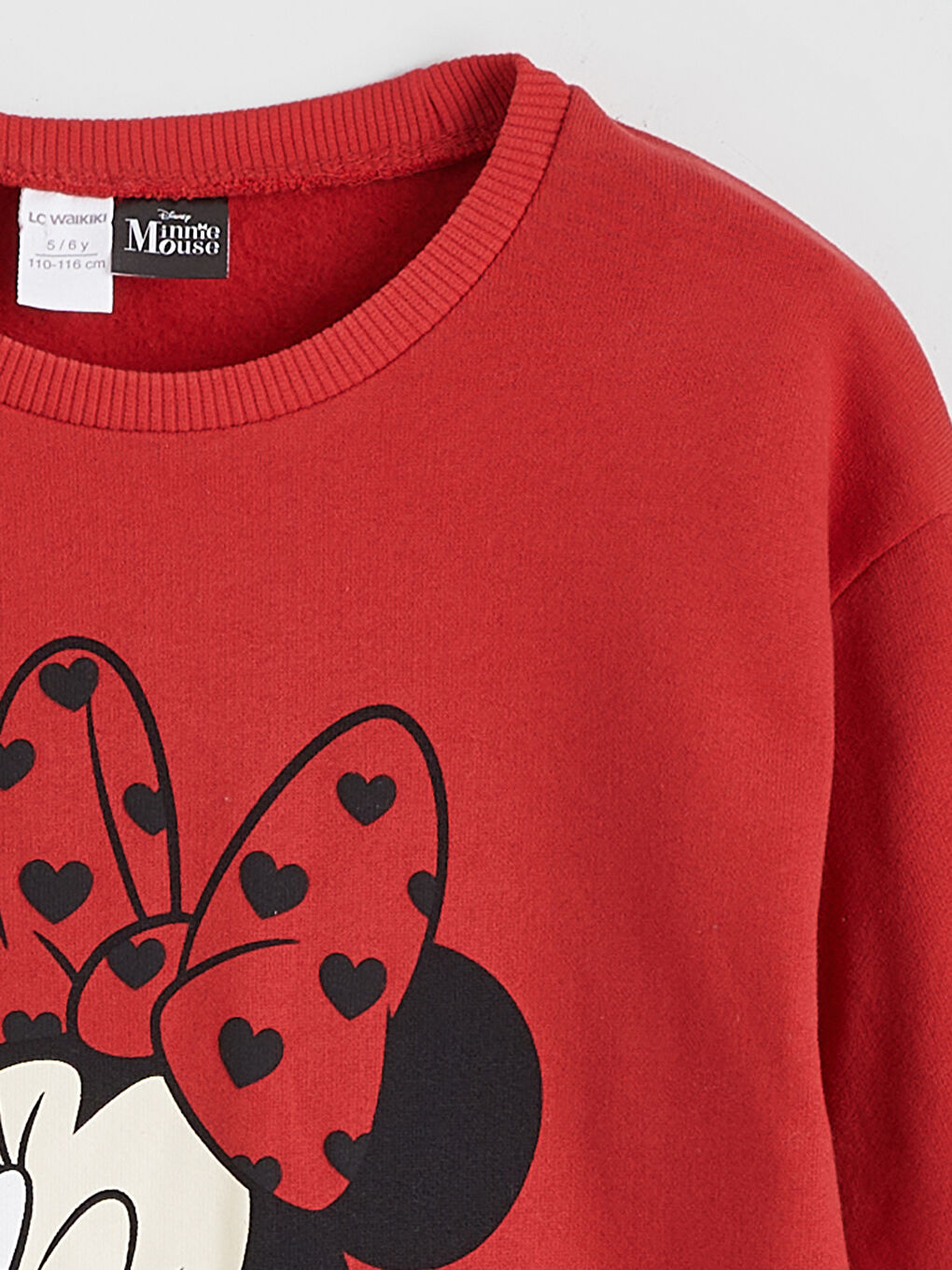Minnie Mouse Printed Girls' Thick Sweatshirt-1