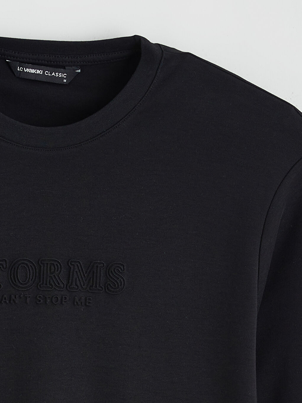 Crew Neck Long Sleeve Printed Men's T-Shirt-5