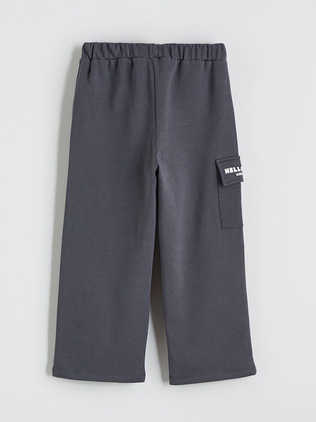 بنطال رياضي رمادي فتاة-3