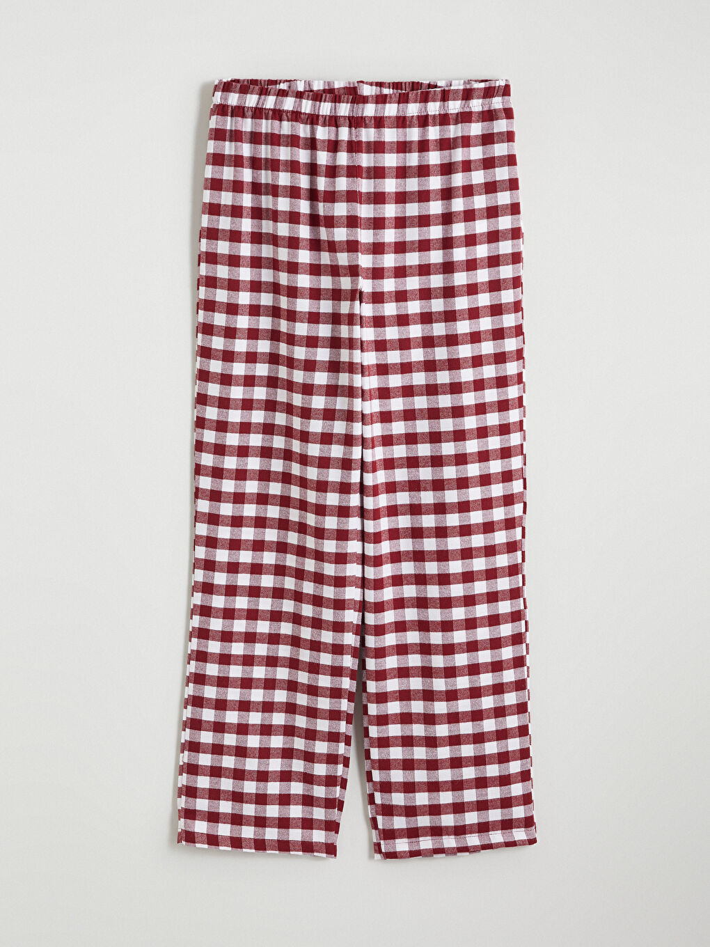 Женский пижамный комплект с круглым вырезом и принтом-7