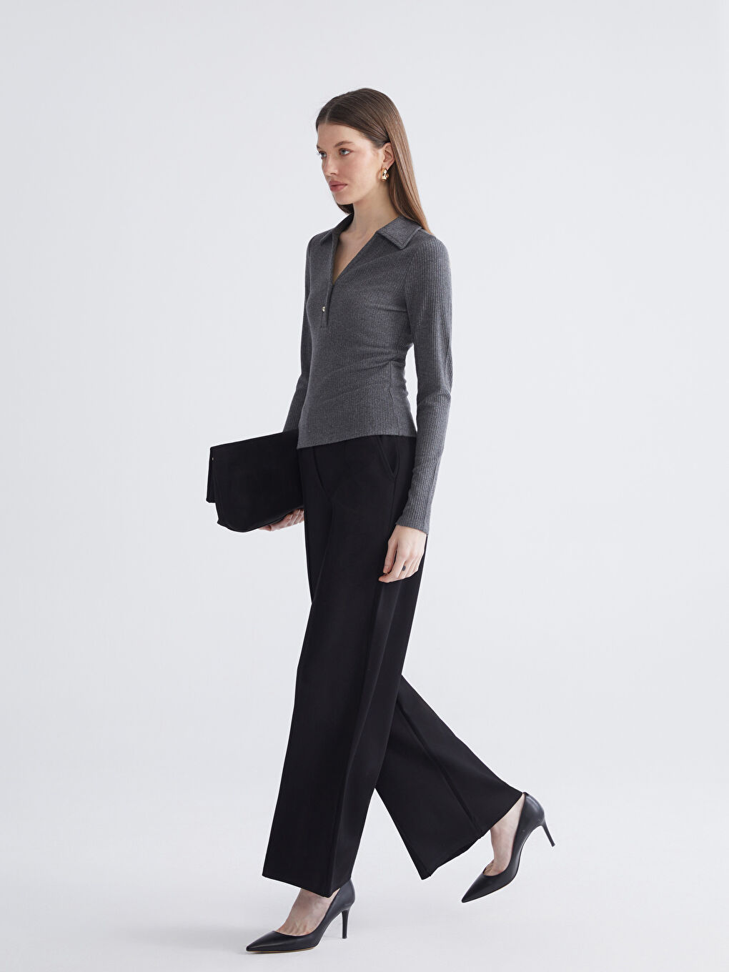 Polo Neck Women's Body-1