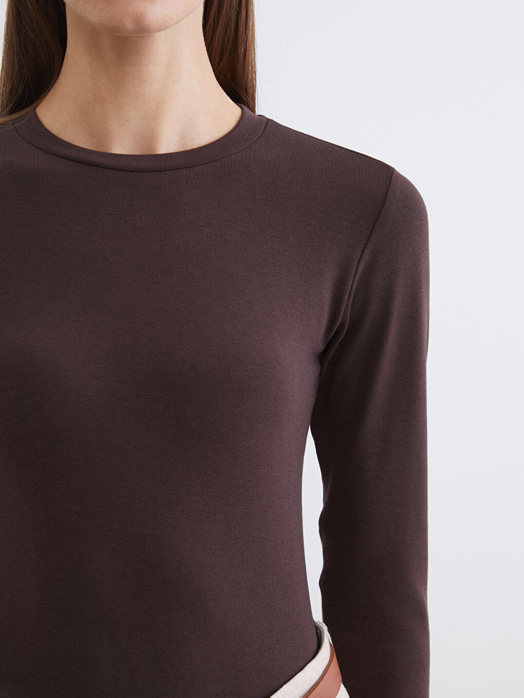 Әйелдерге арналған дөңгелек жағалы боди-2