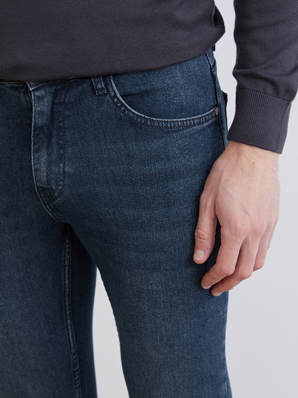 Yeşil 779 Regular Fit Erkek Jean Pantolon-2