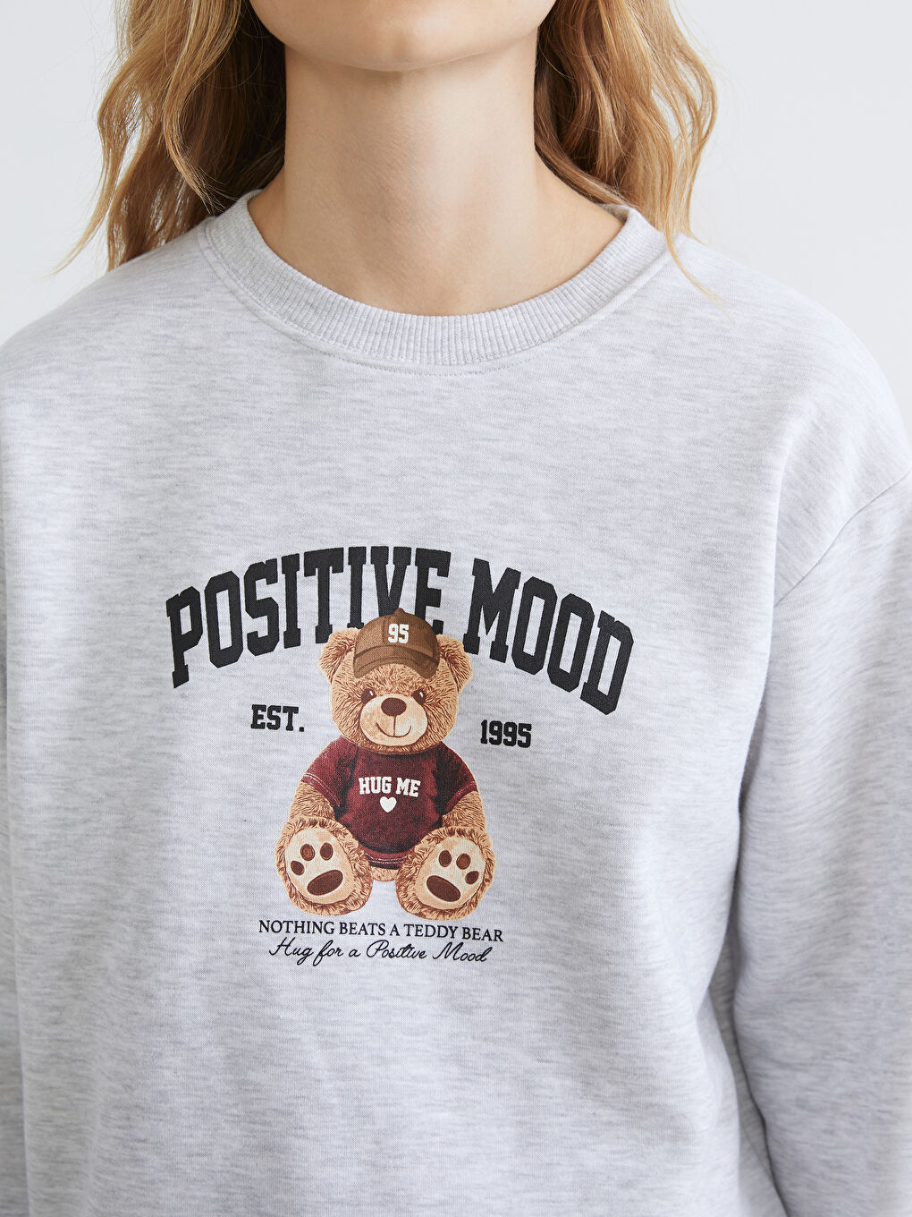 Woman GREY Sweatshirt-2