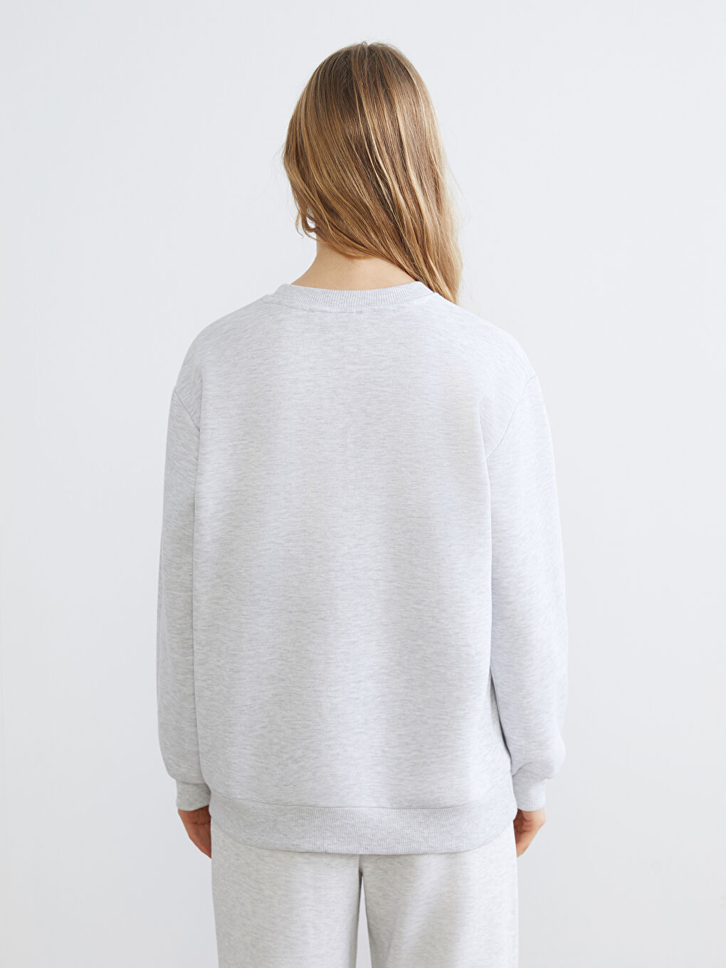Woman GREY Sweatshirt-3