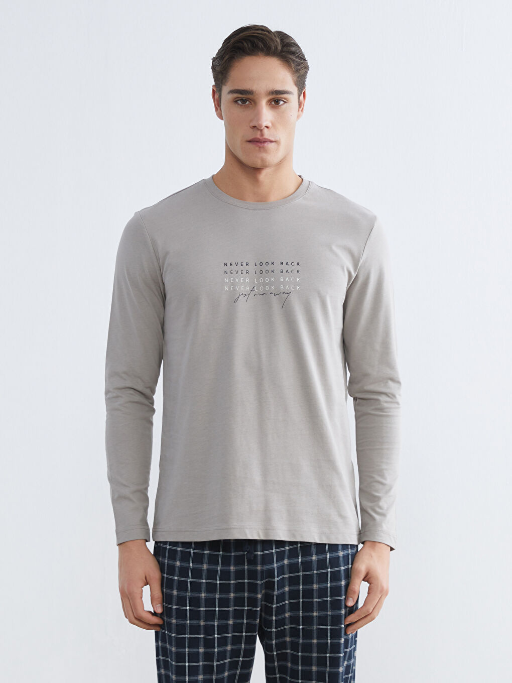 سێتی بیجامەی ئاسایی بۆ پیاوان-1