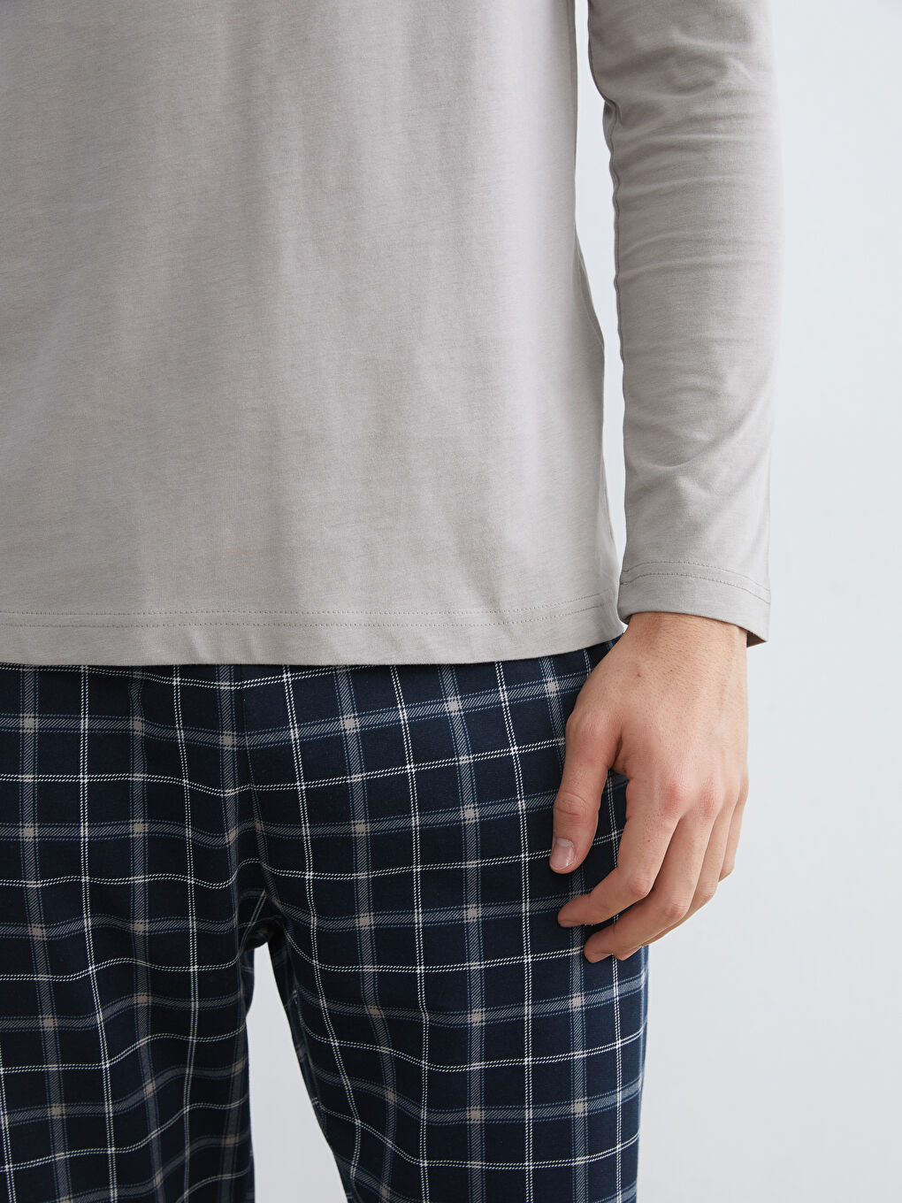 سێتی بیجامەی ئاسایی بۆ پیاوان-3