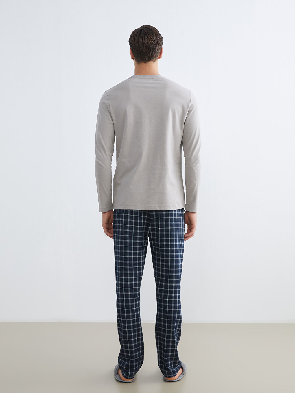 سێتی بیجامەی ئاسایی بۆ پیاوان-4