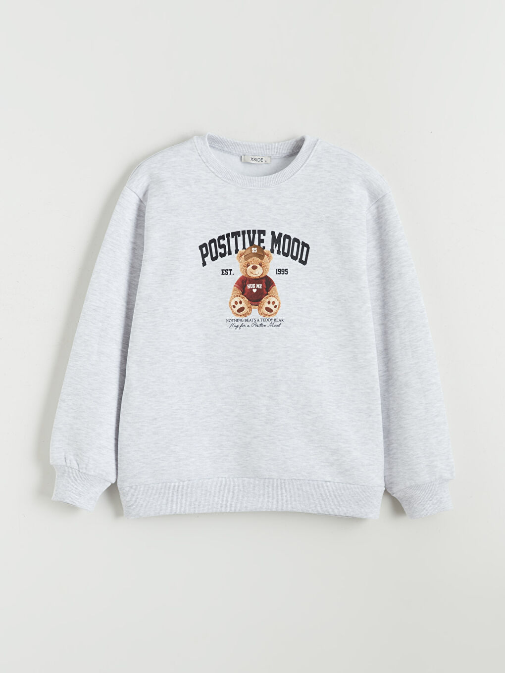 Teddy Bear Printed Oversize Women's Thick Sweatshirt-4