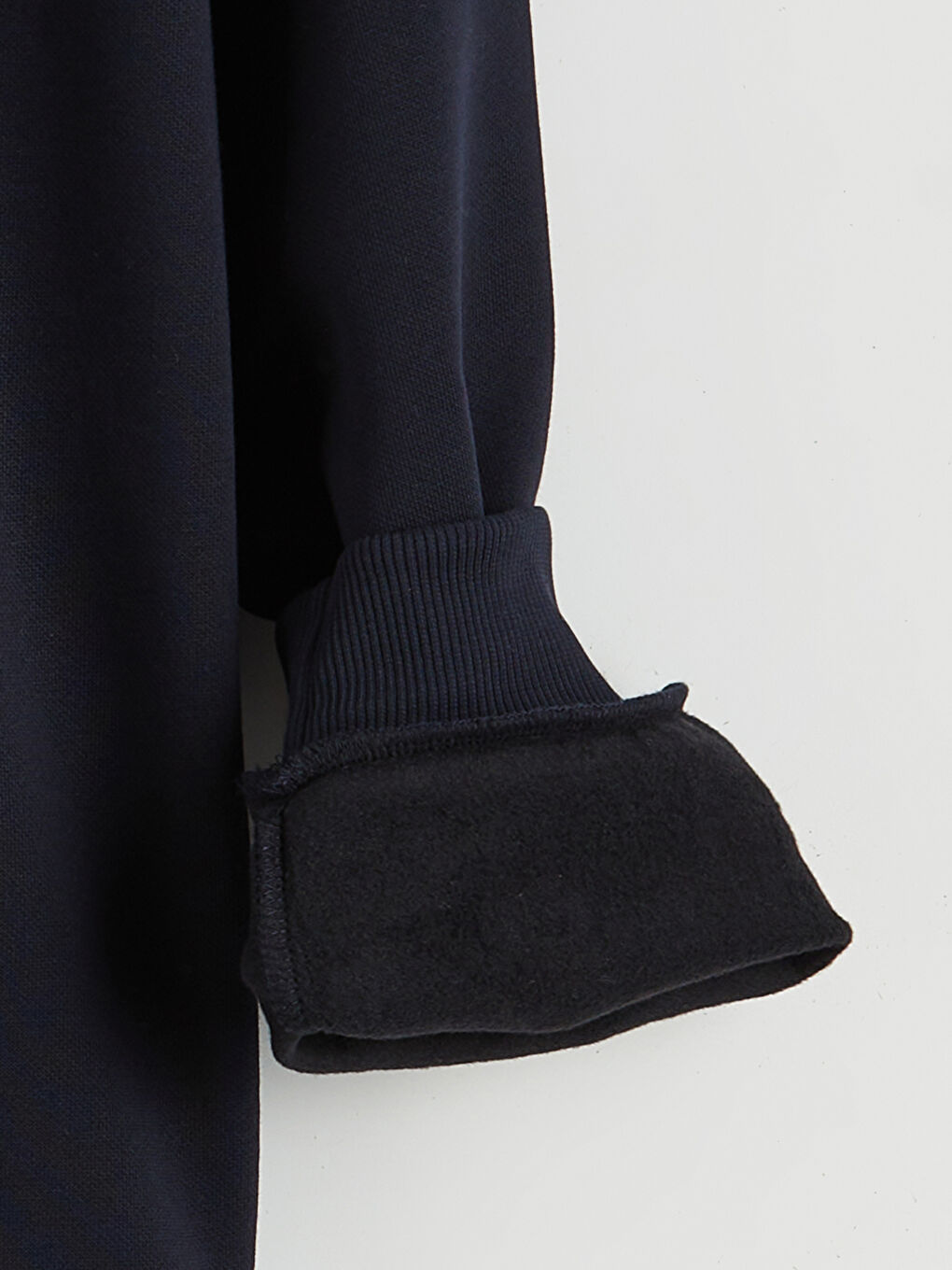 Embroidered Oversize Women's Thick Sweatshirt-5