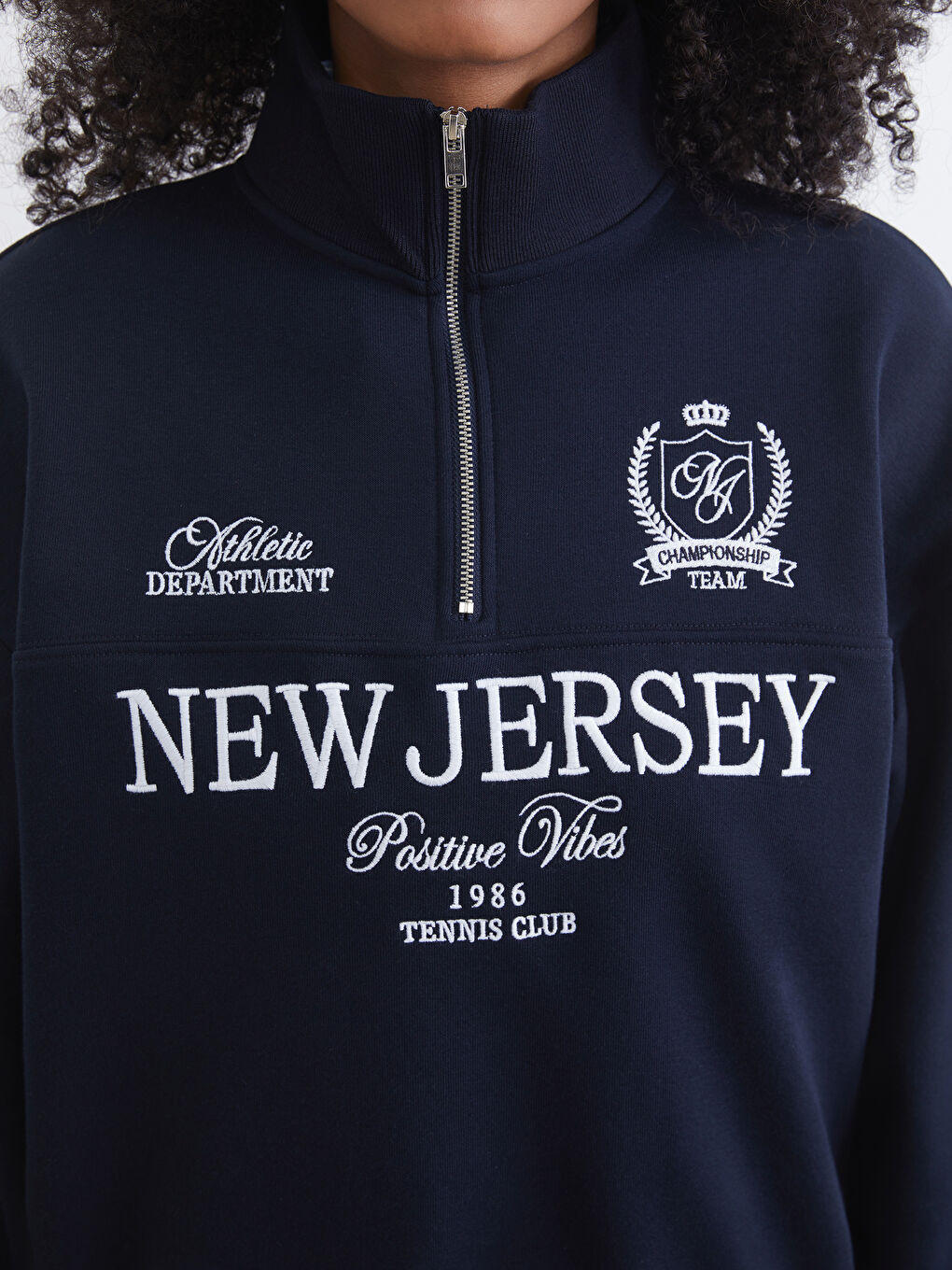 Woman NAVY Sweatshirt-2
