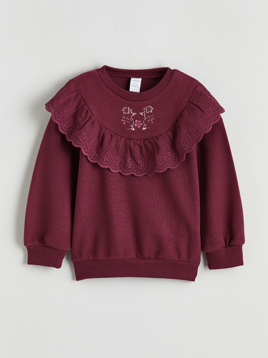 طقم بوردو فتاة-1