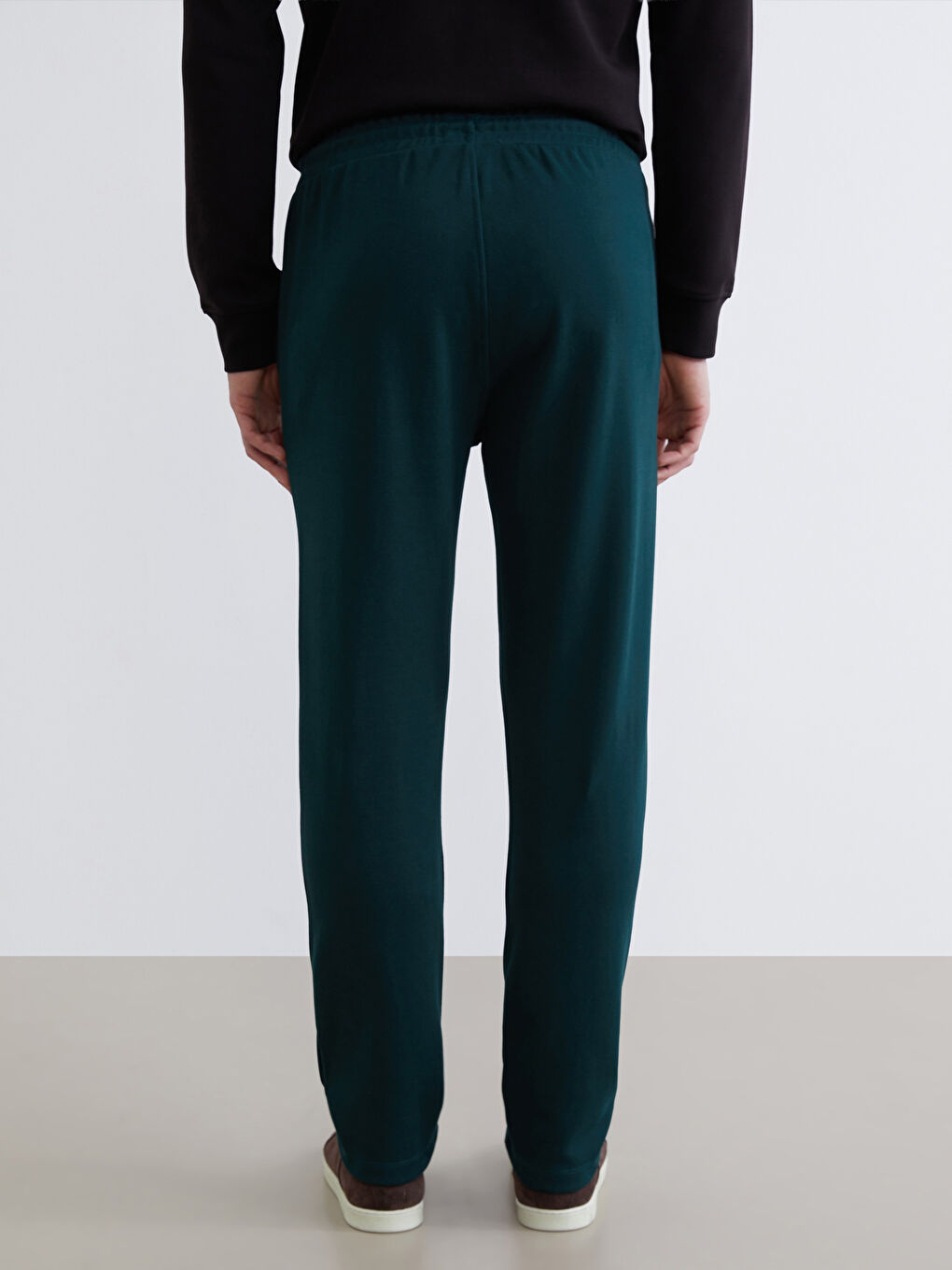 Yeşil Standart Kalıp Erkek Eşofman Altı-3