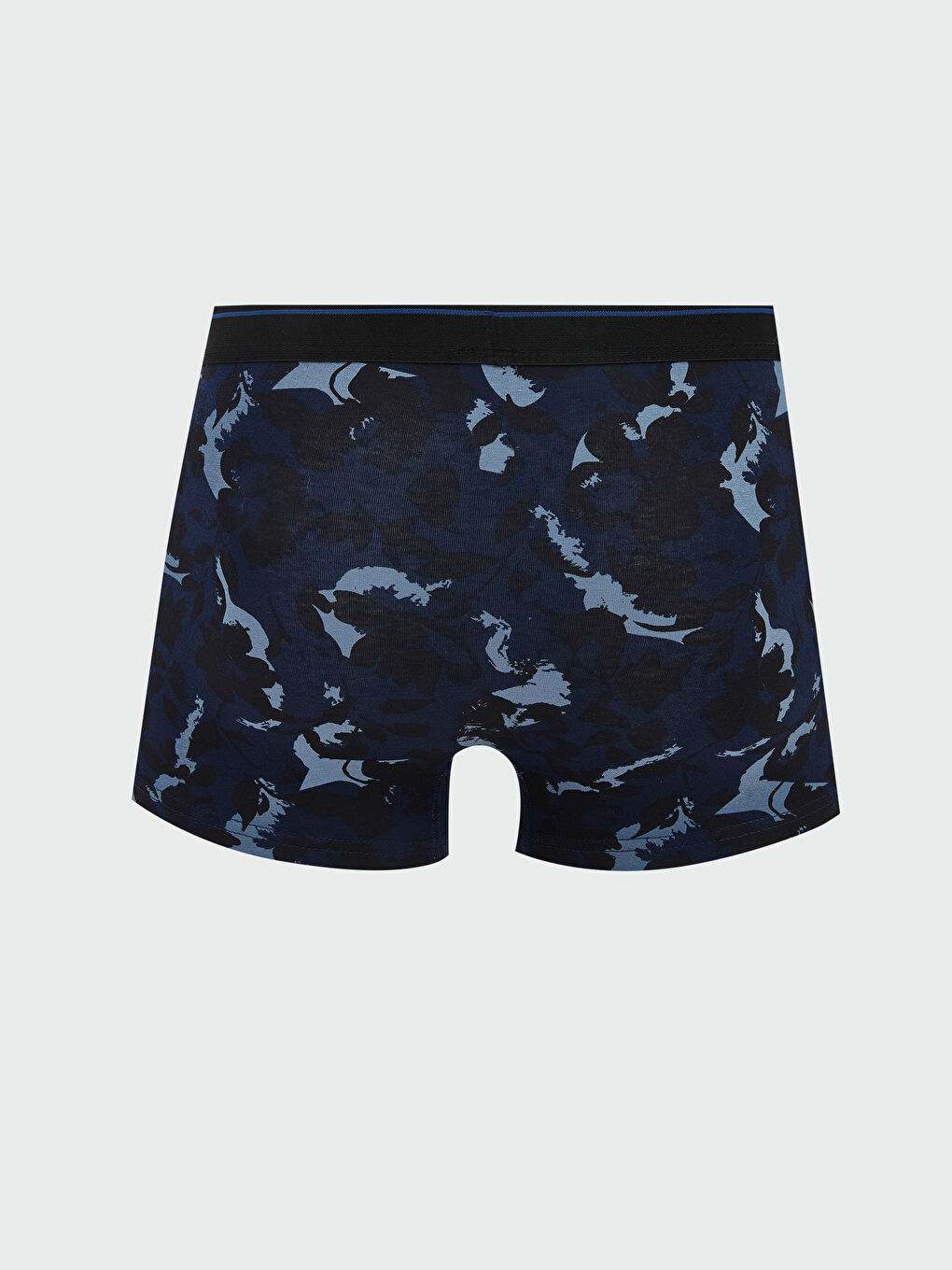 Siyah Standart Kalıp Pamuklu Esnek Erkek Boxer 3'lü-4