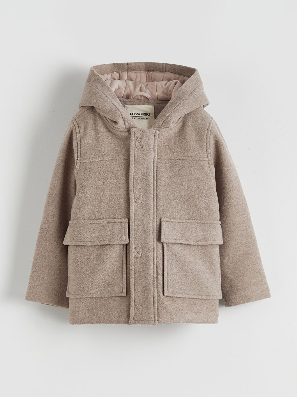 Пальто с капюшоном для малышей мальчиков
