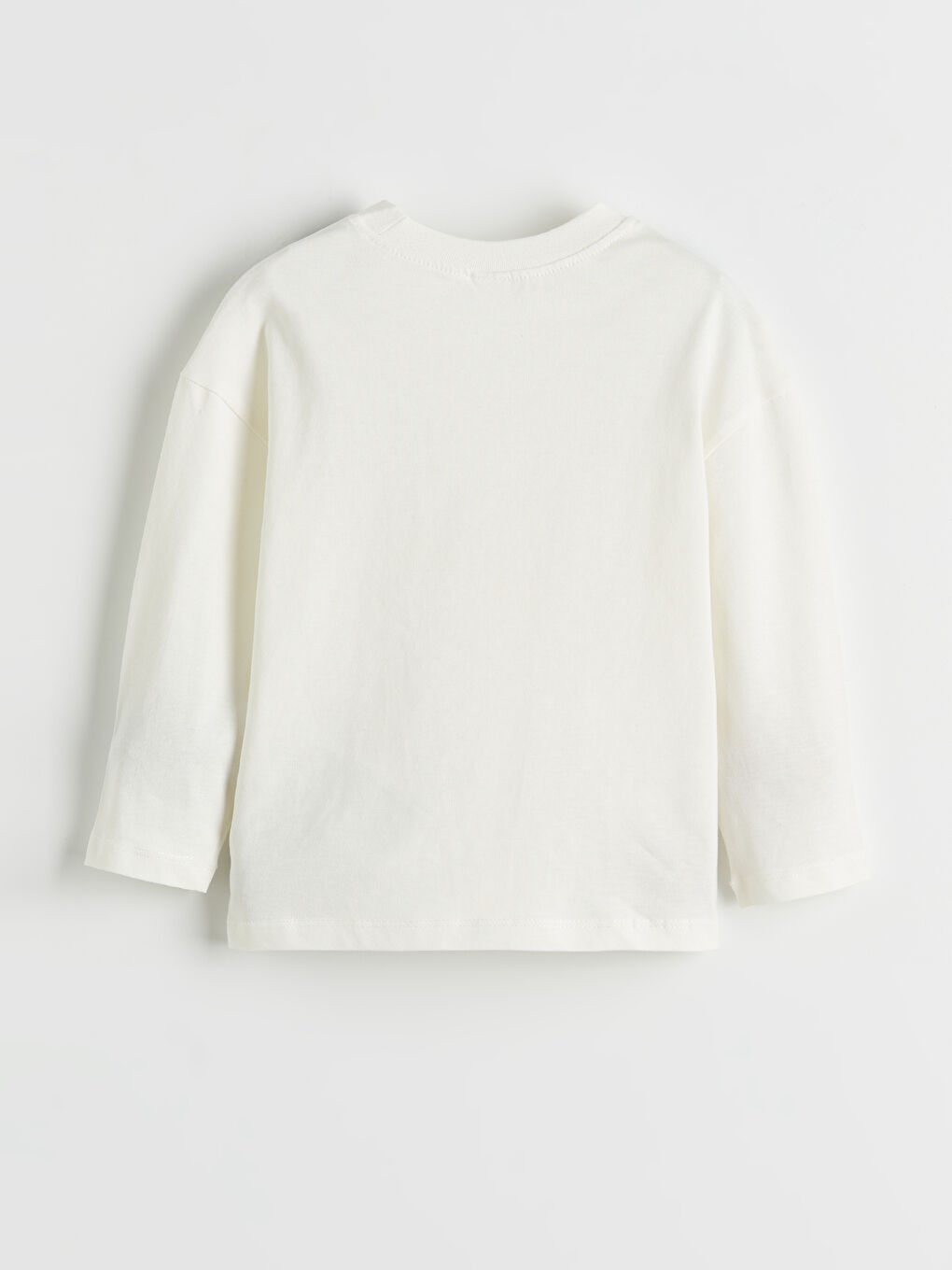 Crew Neck Basic Boys' T-Shirt-1