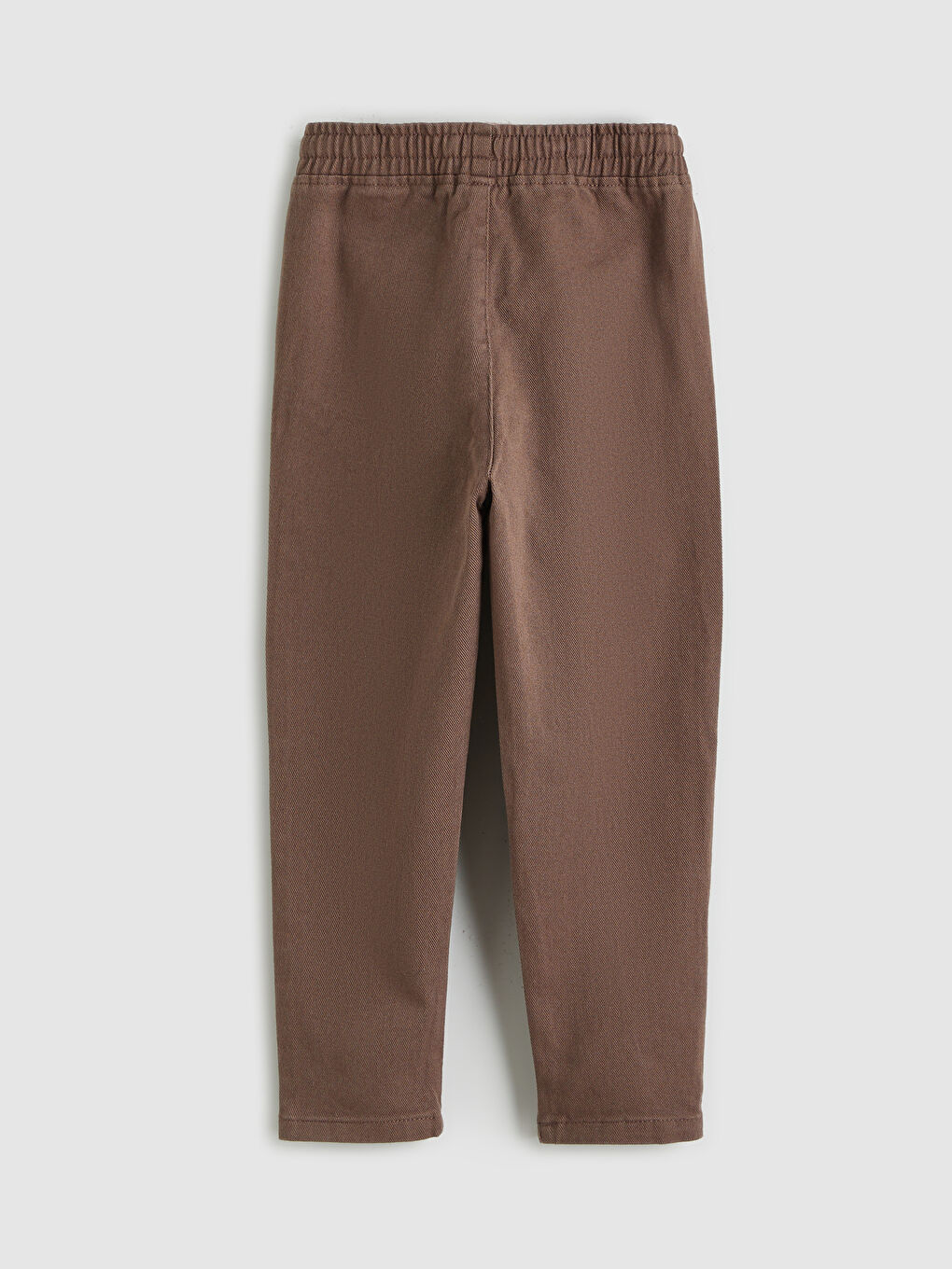 Kahverengi Regular Fit Erkek Çocuk Gabardin Pantolon-1