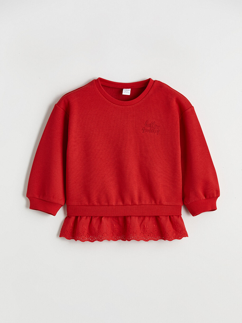 Mädchen ROT Sweatshirt