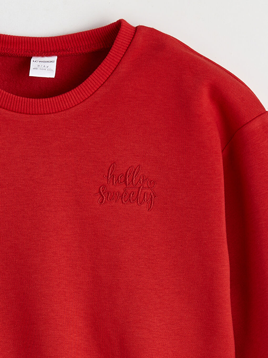 Mädchen ROT Sweatshirt-1