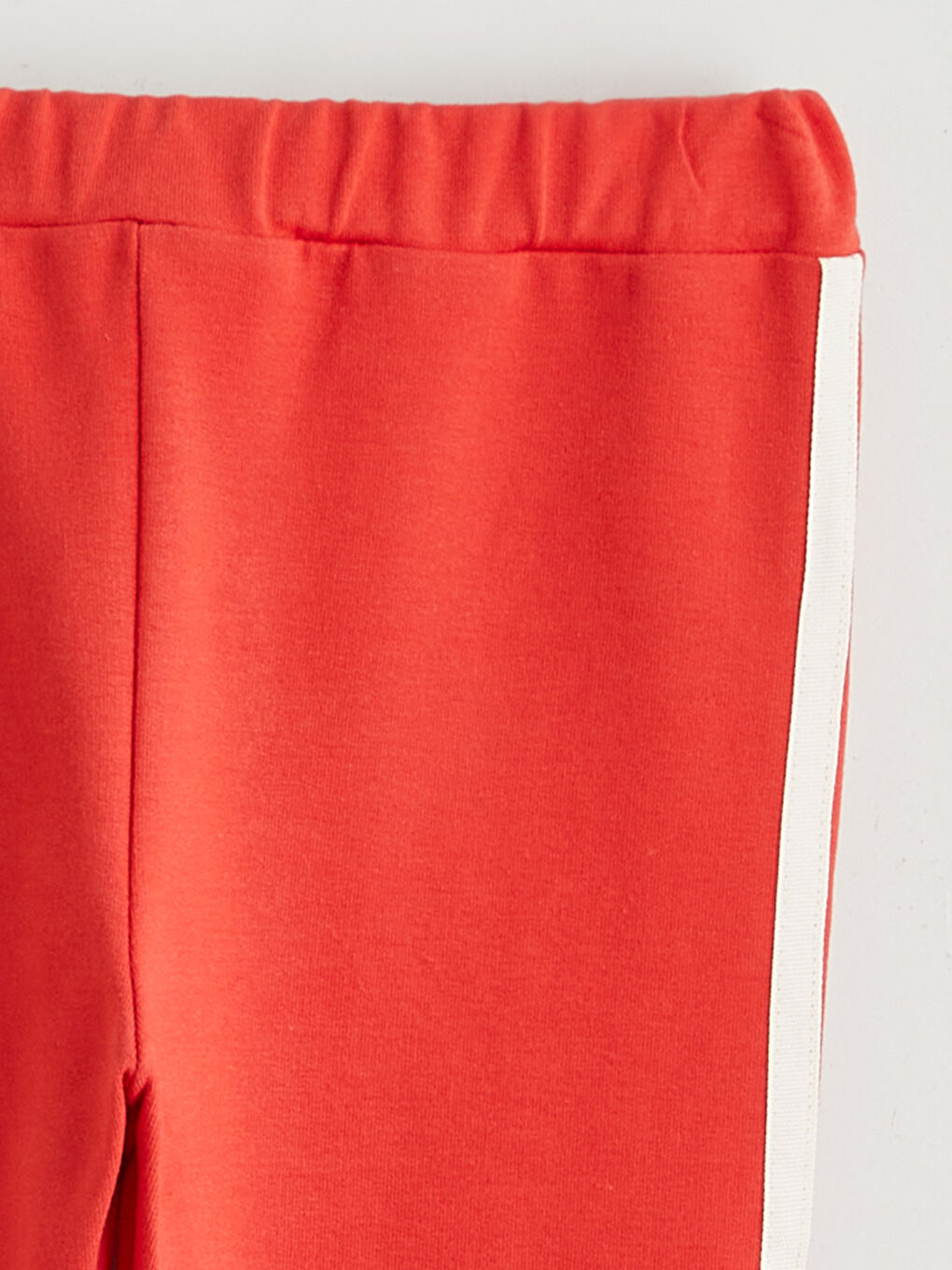 Kırmızı Fiyonk Detaylı Kız Bebek Tayt-1