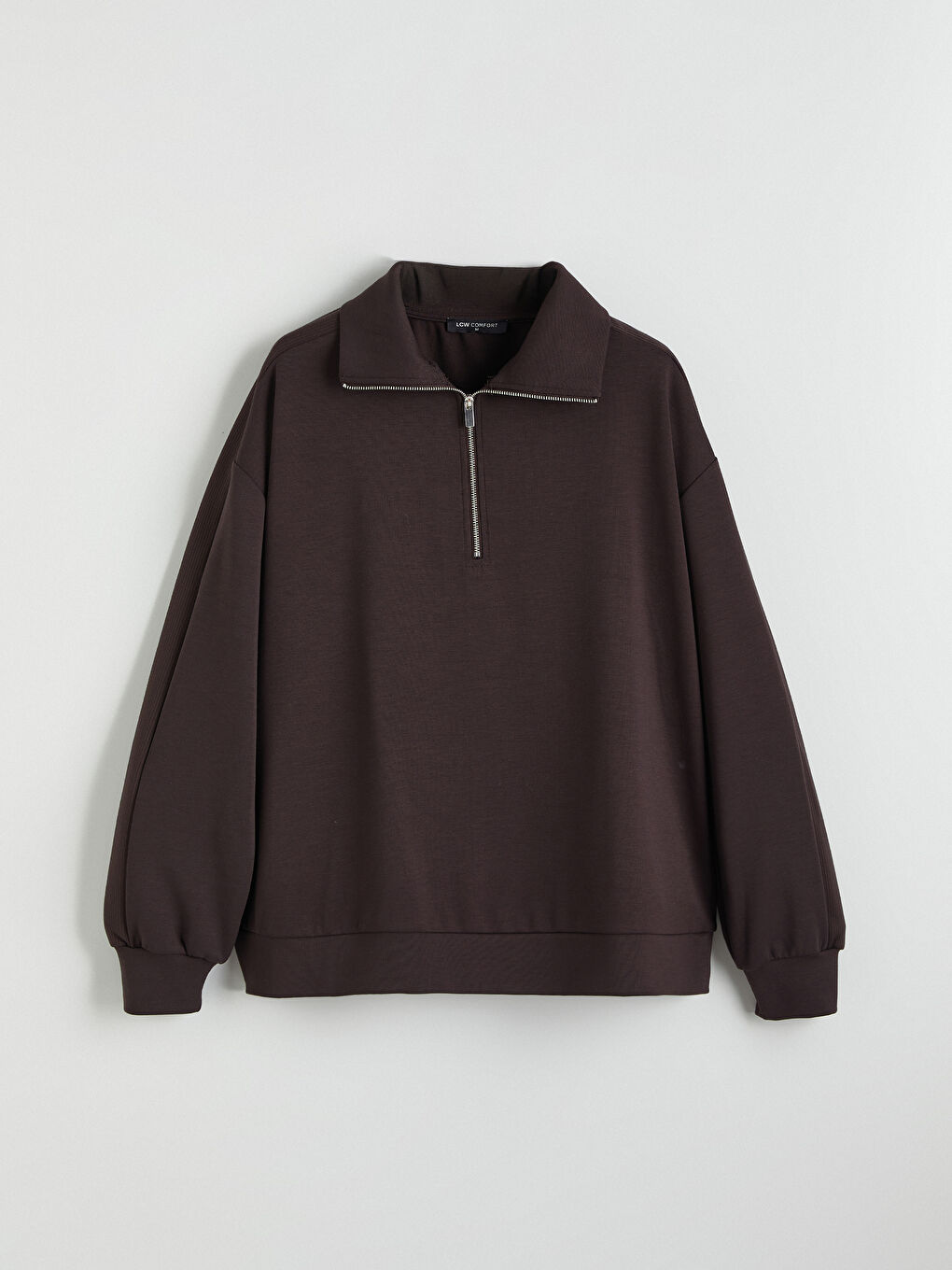 كنزة رياضية بني امرأة-4