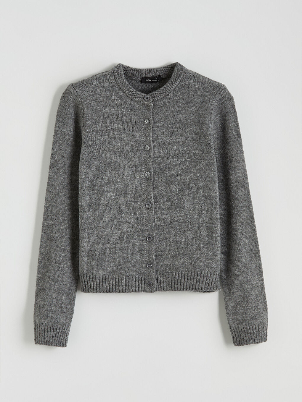Crew Neck Women's Knitwear Cardigan-4