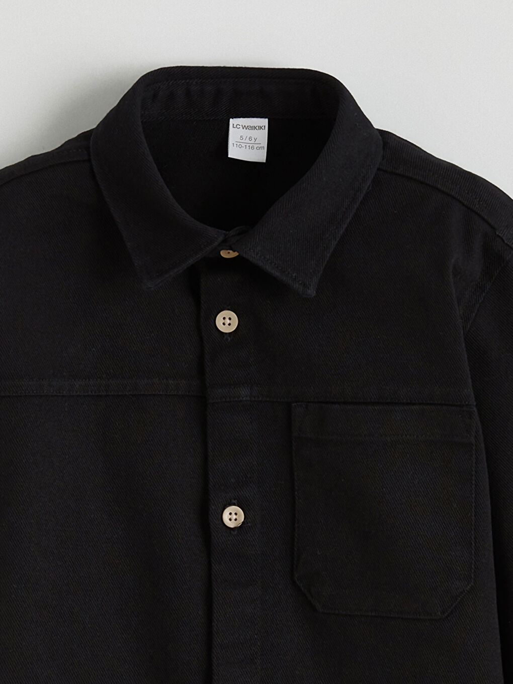 Siyah Erkek Çocuk Gömlek Tişört ve Pantolon-3