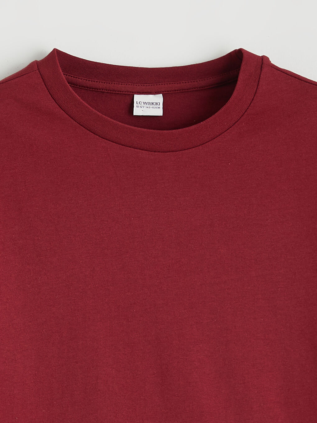 Osnovna majica za devojčice s okruglim izrezom-1