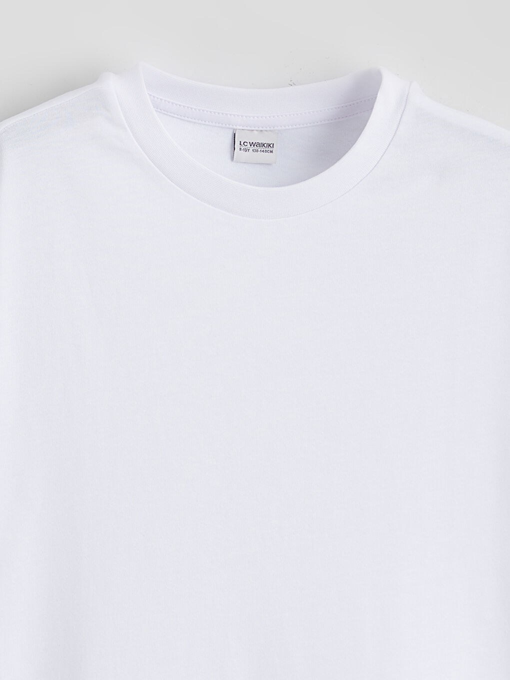 Osnovna majica za devojčice s okruglim izrezom-1