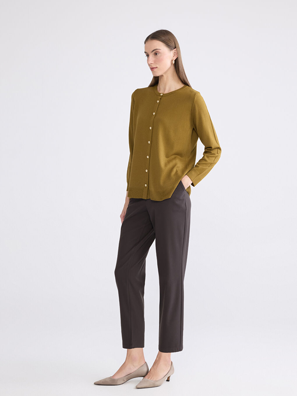 Elasticated Waist Women's Trousers