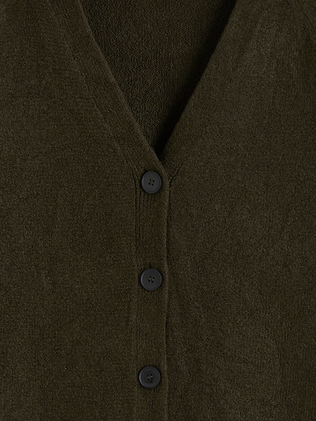 Кардиган из трикотажа с V-образным вырезом для женщин-5