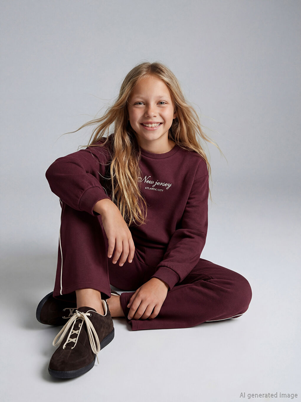 Mädchen PFLAUME Set