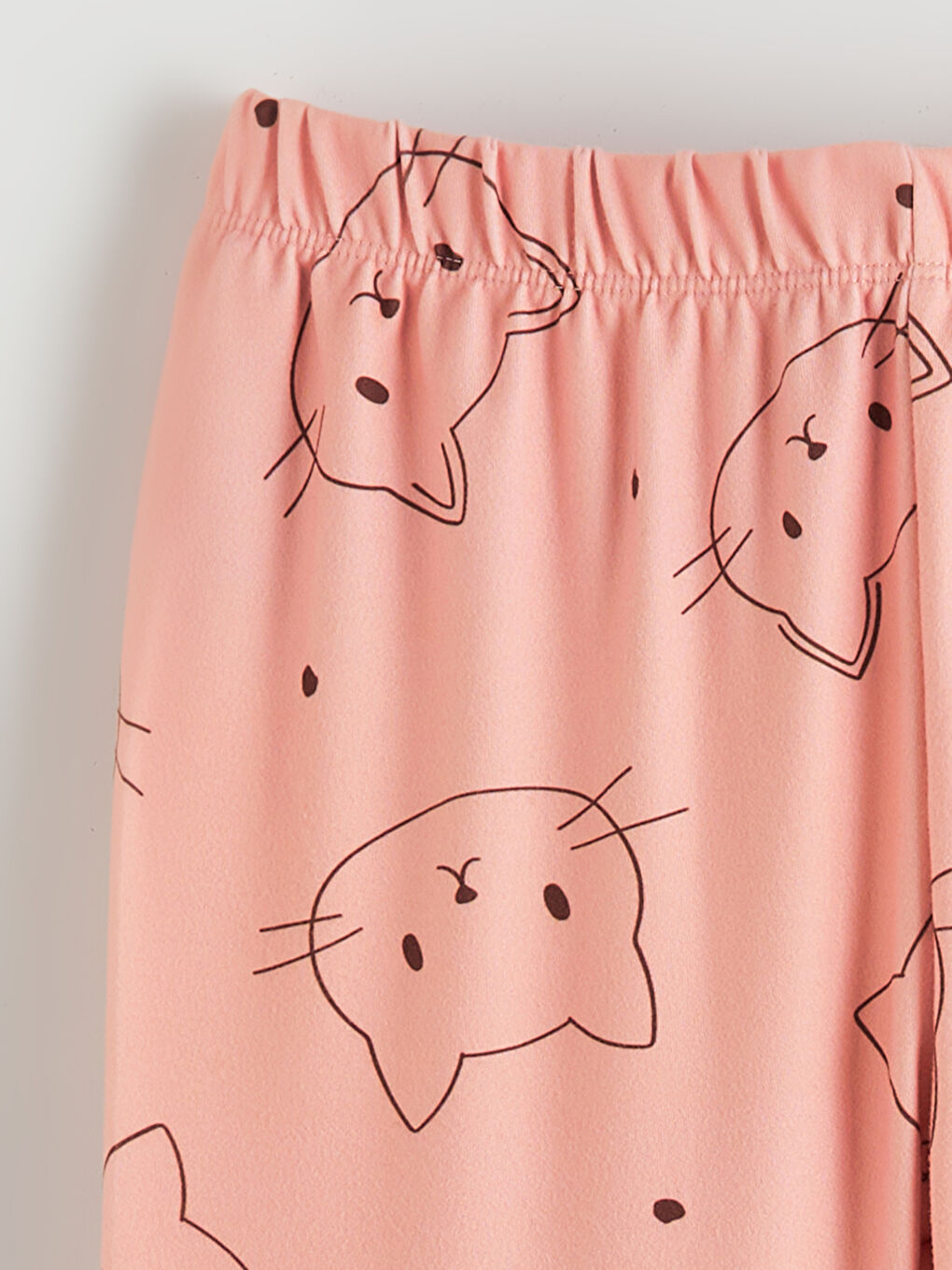 Crew Neck Polar Girls' Pyjama Set-5