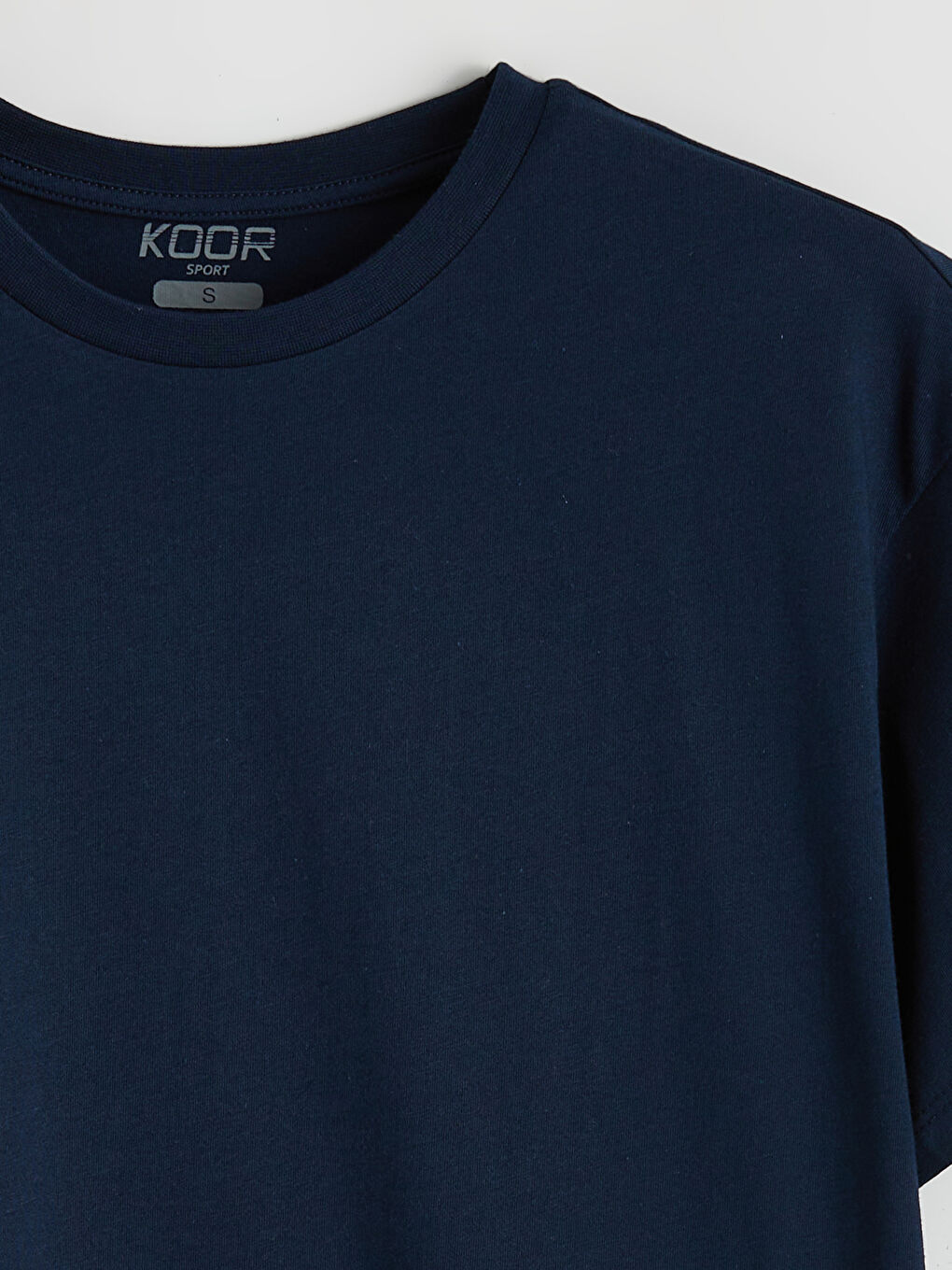 Mavi Bisiklet Yaka Baskılı Oversize Kadın Spor Tişört-6