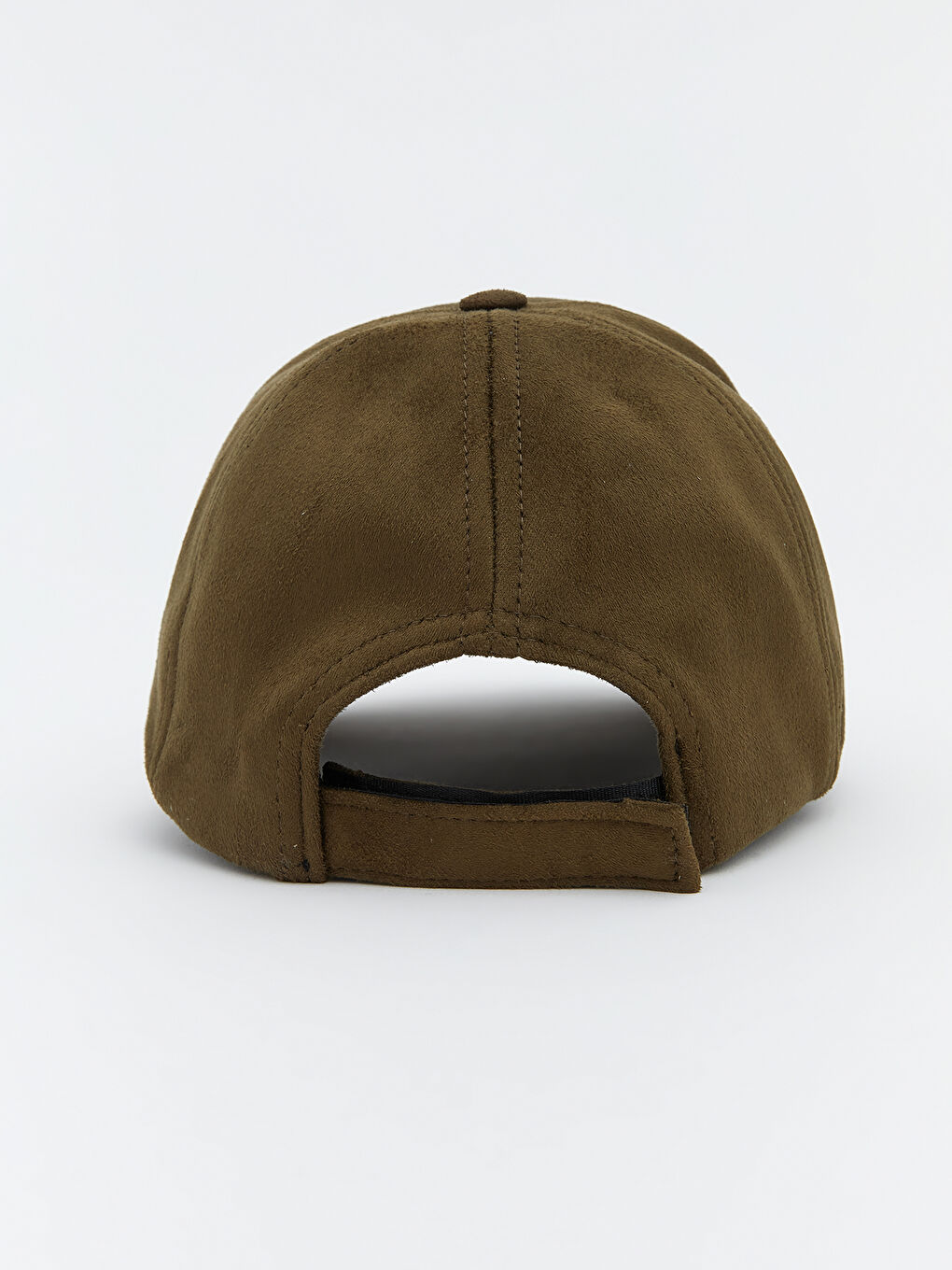 Haki Süet Görünümlü Kadın Kep Şapka-2
