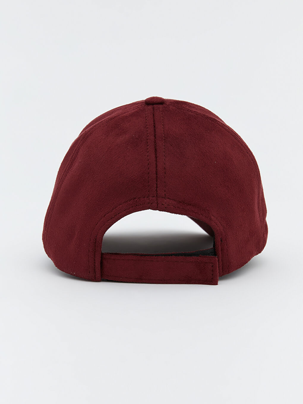 Bordo Süet Görünümlü Kadın Kep Şapka-2