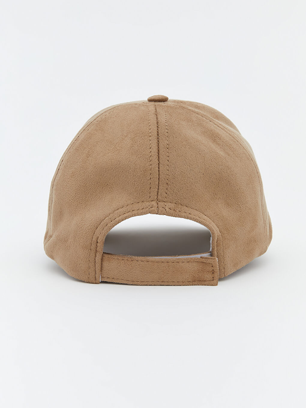 Bej Süet Görünümlü Kadın Kep Şapka-2