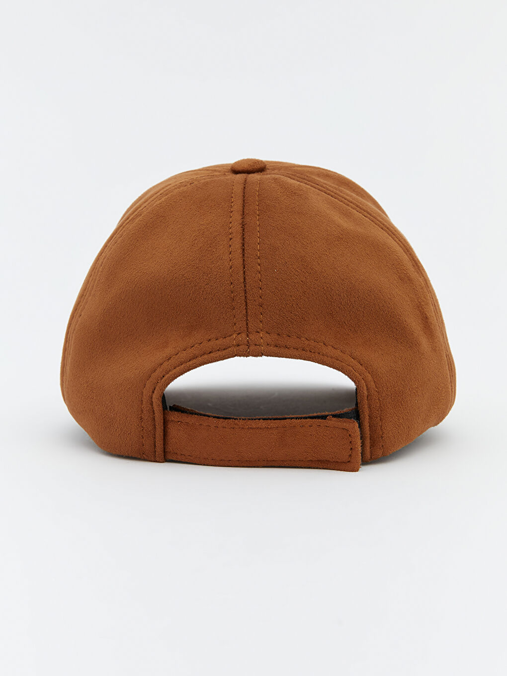 Kahverengi Süet Görünümlü Kadın Kep Şapka-2