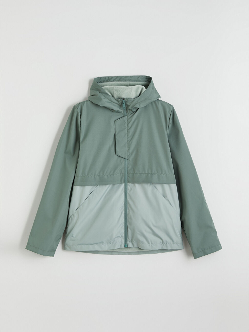 Hooded Water-Repellent Boys' Coat