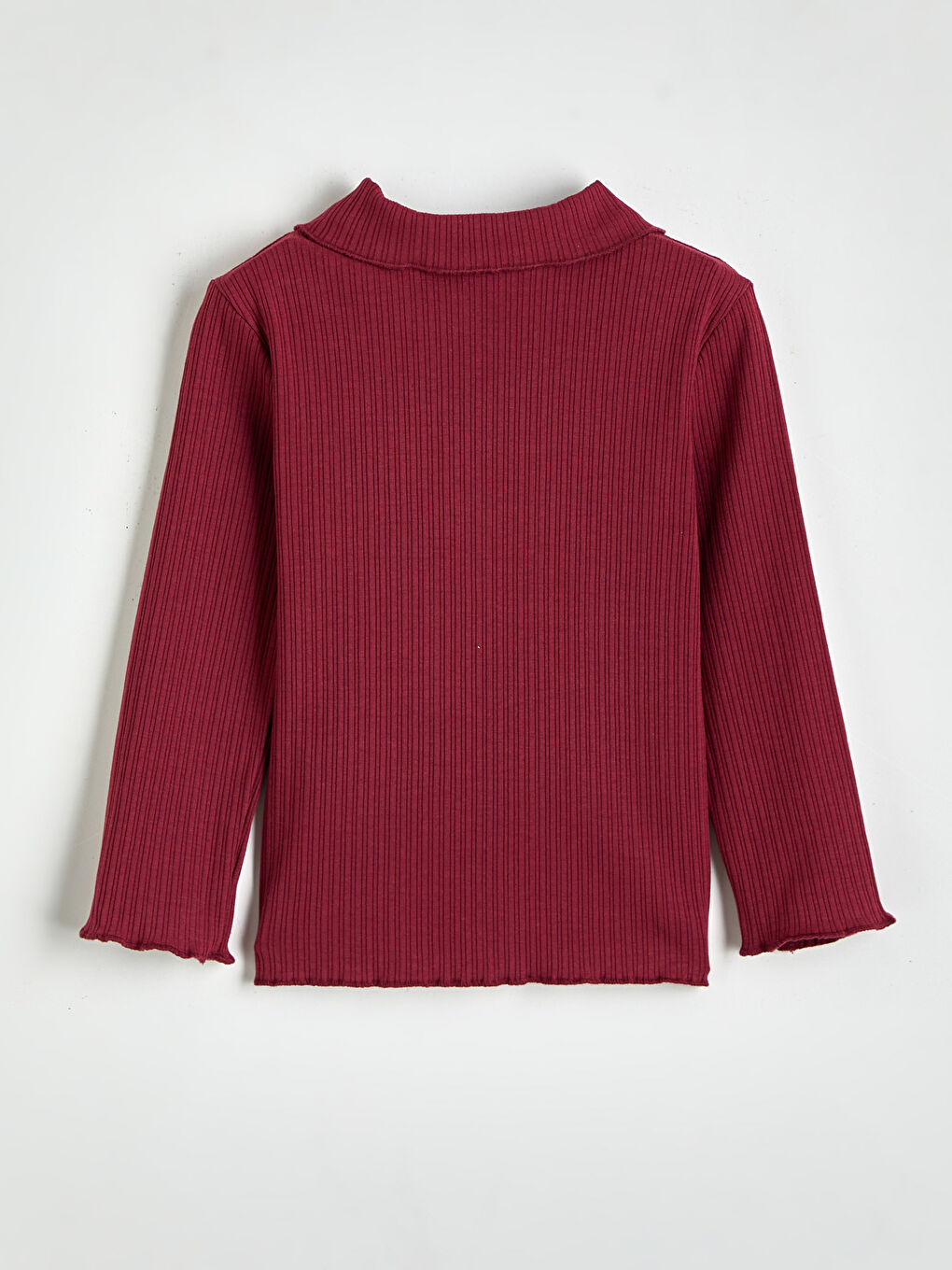 Футболка з коміром поло для дівчаток-1