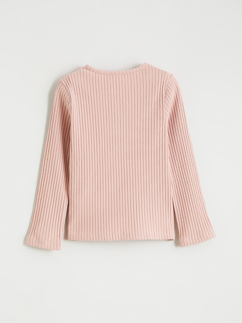 Majica sa okruglim izrezom i vezom mašne za devojčice-2