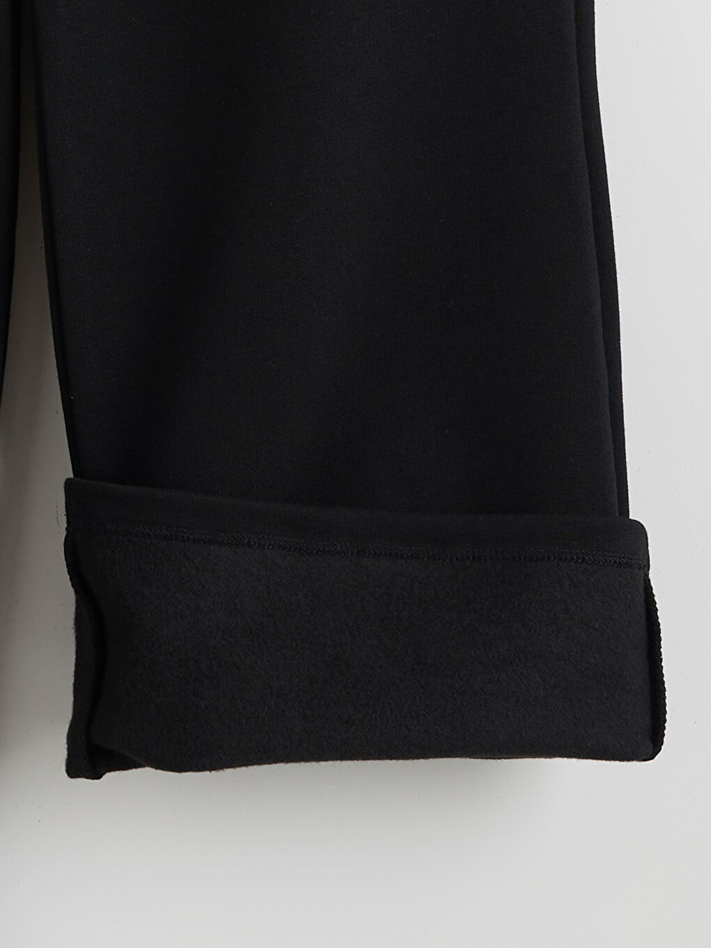 Siyah Beli Lastikli Kız Çocuk Kargo Eşofman Altı-1