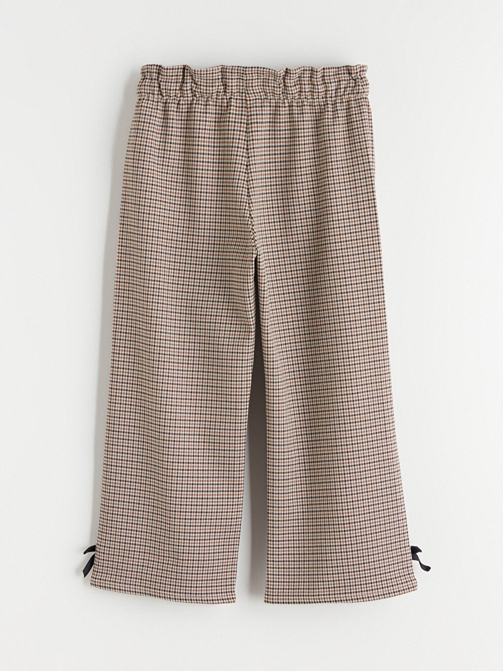 Dečje pantalone sa elastičnim strukom i detaljem mašne-3