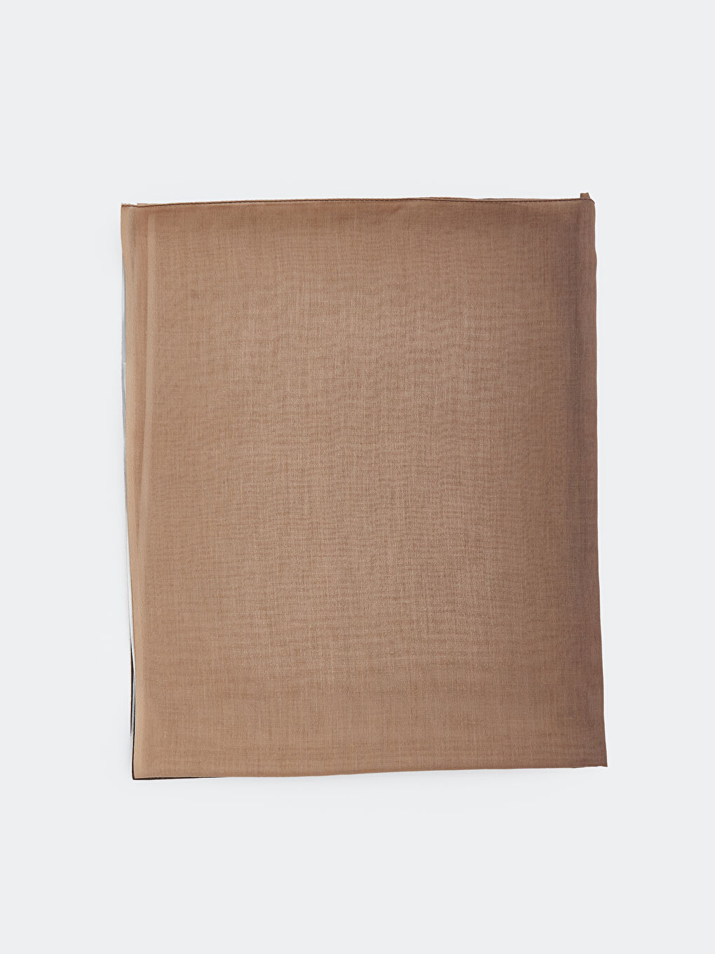 Kahverengi Desenli Kadın Şal-1