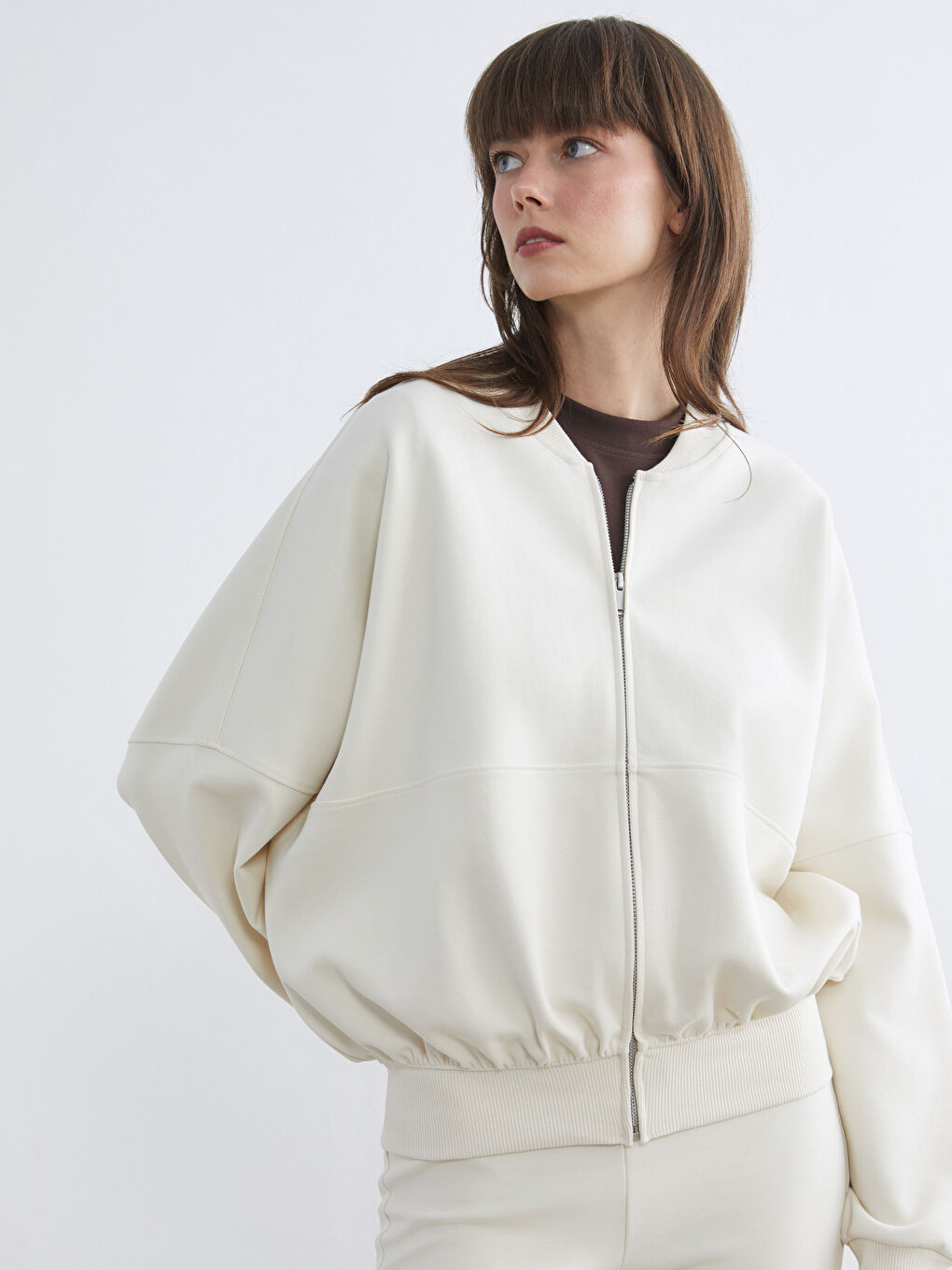 Oversize Women's College Jacket